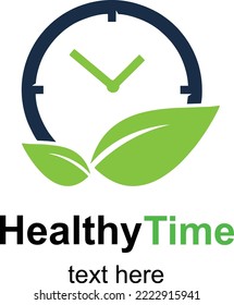 A simple logo about stay healthy educational, book, journal, etc