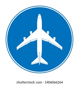 simple logo or a logo with an airplane design and design 