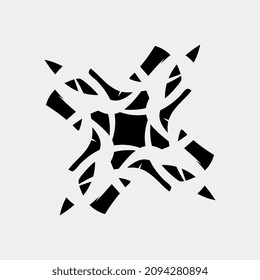 Illustration von Vektormotiven für Dekoration oder andere geeignete