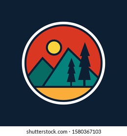 ilustración de diseño de placa con logotipo sencillo