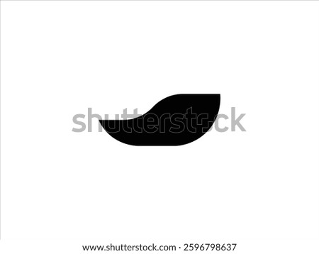  simple logo balck vector desigen 
