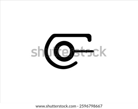  simple logo balck vector desigen 
