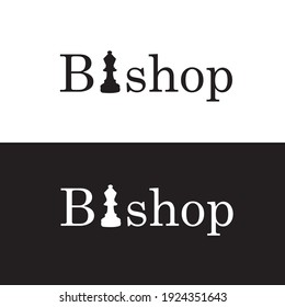 Simple Logo Bishop , simple logo