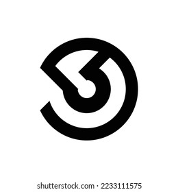 un logotipo sencillo en blanco y negro, adecuado para empresas que enfatizan la sencillez, el lujo, etc