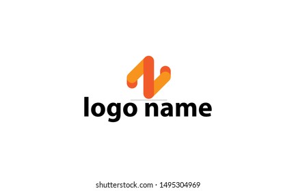 Simple logo for brand or business. Vector. 