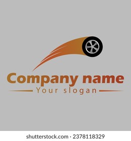 simple logo for car company 
(vector)