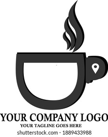 Einfaches Logo für den Kaffee-Shop