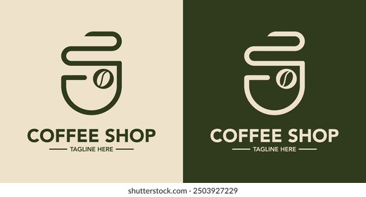 Simple logo for coffee shop