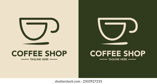 Einfaches Logo für Coffee Shop