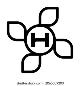 LOGOTIPO SENCILLO CON COMBINACIÓN DE LETRAS DE MARCO Y ALFABETO
