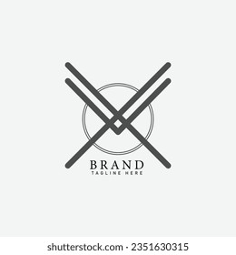 A simple logo for a company with a strong and advanced theme