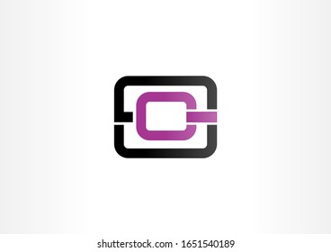 Elemento de diseño de identidad corporativa de logotipo simple