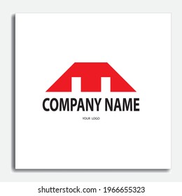 Simple logo design for building construction company