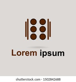 Simple logo design. Eps 10