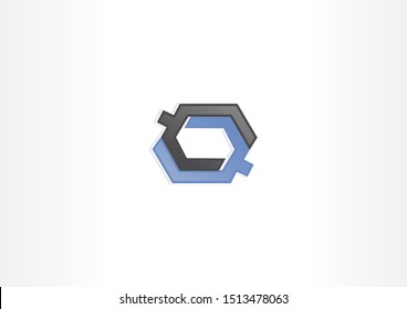 Simple logo design illustratioan on white background. 