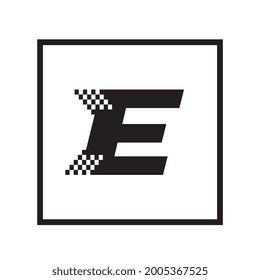 SIMPLE LOGO DESIGN INITIALS E