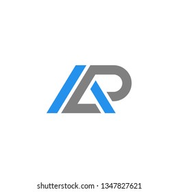 Simple logo design inspired by letter of A and P.