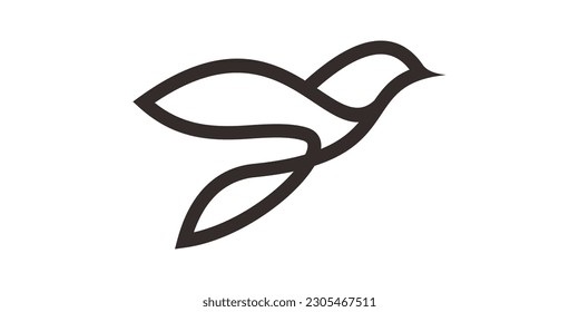 línea de diseño de logotipo simple imagen vectorial de icono
