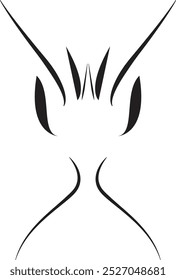 Diseño de logotipo simple . Logotipo minimalista