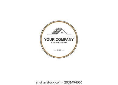 Diseño de logotipos sencillos Bienes inmuebles, mobiliario interior en el hogar