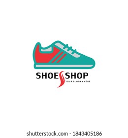 diseño simple de logotipo de una zapatería y marca