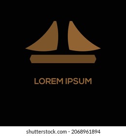 A SIMPLE LOGO DESIGN WITH SQUARE AND TRIANGLE