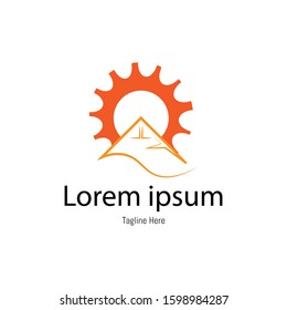 Simple Logo design template build