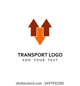 Diseño simple del logotipo para el transporte