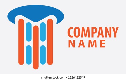 Simple logo design for various purposes that are easily edited and customized, can be tailored to the wishes of its users