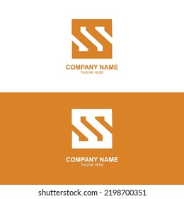 Simple Logo double letter S