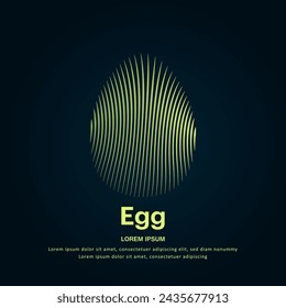 egg  logo line