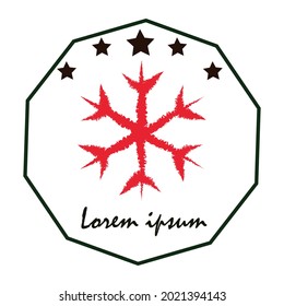SIMPLE LOGO, FIRE TRIANGLE LOGO