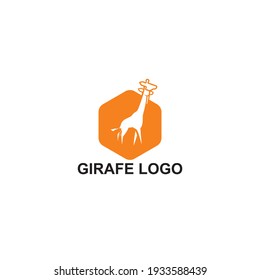 simple logo giraffe for your brand