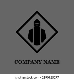 einfache Logo-Grafikdesign-Illustration für Unternehmen