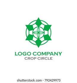 simple logo green circle 
