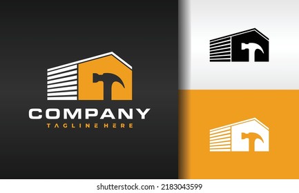 the simple logo hammer warehouse