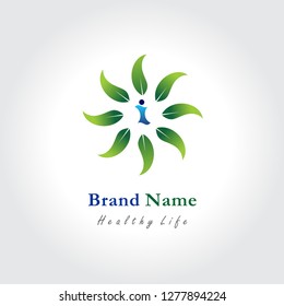 Simple Logo Healthy Life
