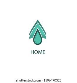 Simple Logo Home for name card