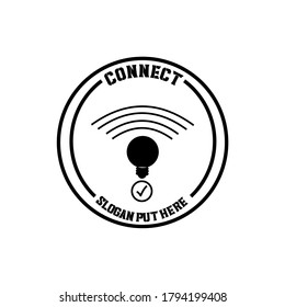 Simple Logo For Hot Spot area and Company.