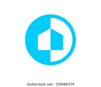 simple logo house