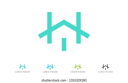 simple logo house