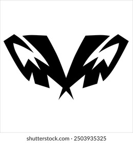 simple logo idea from tribal