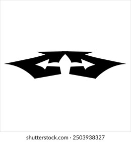 simple logo idea from tribal