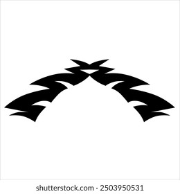 simple logo idea from tribal