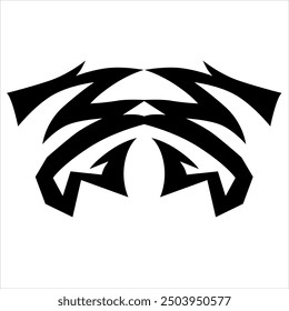 simple logo idea from tribal