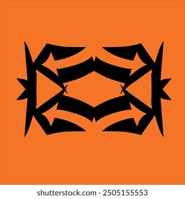Simple idea de logo de Tribal