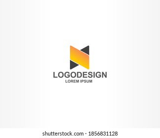 Simple logo identity. Universal icon logo design template