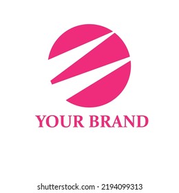 Simple logo illustration with edited brand.
