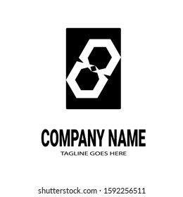 Simple logo, infinity concept, for your company.