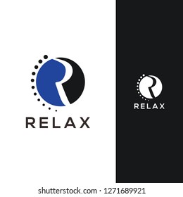 Simple logo initial R inspiration